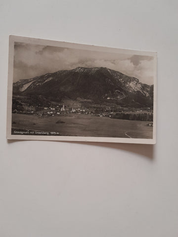 AK Großgmain mit Untersberg.