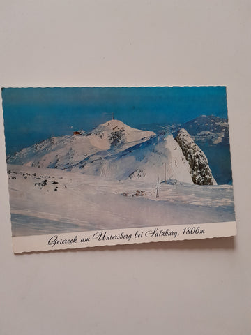 AK Geiereck am Untersberg bei Salzburg.