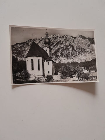 AK St. Leonhard mit Untersberg.