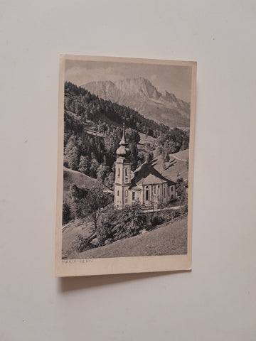 AK Maraia Gern mit dem Untersberg.