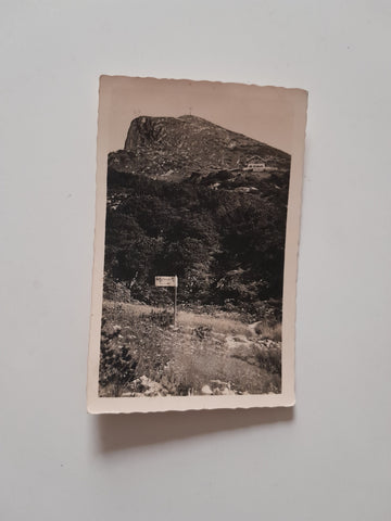 AK Zeppezauerhaus u. Geiereck vom Dopplersteig Ausstieg. Untersberg. (1934)