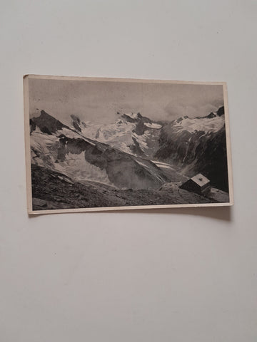 AK Heinrich Schwaiger-Haus gegen Riffelspitze.