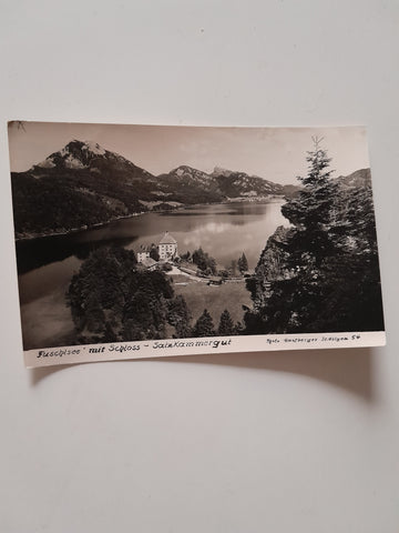 AK Fuschlsee mit Schloss.