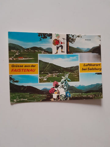 AK Grüsse aus der Faistenau.
