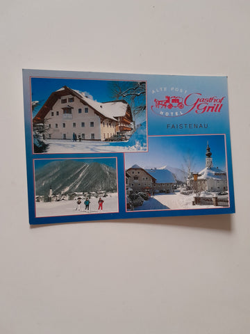 AK Faistenau. Hotel Gasthof Grill. Alte Post.