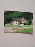 AK Faistenau. Gasthaus Pension Mitterwald Inhaber Familie Resch. Wald Nr. 4.