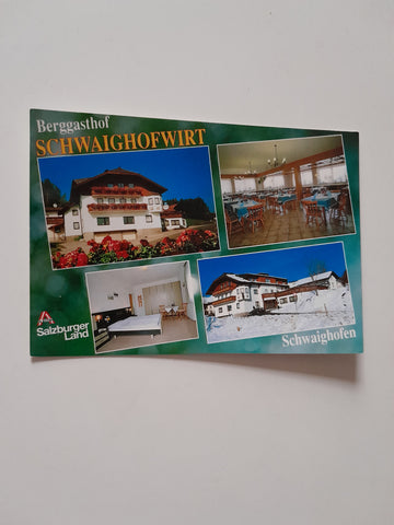 AK Schwaighofen. Berggasthof Schwaighofwirt. Familie Schmiedbauer.