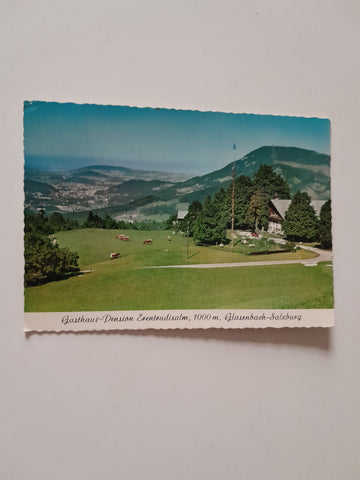 AK Glasenbach. Gasthaus Pension Erentrudisalm.