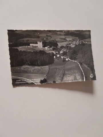 AK Maria Plain bei Salzburg. Kalvarienberg mit Wallfahrts-Basilika.