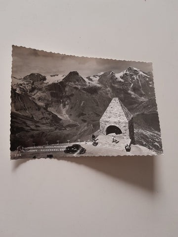 AK Grossglockner Hochalpenstraße. Nordrampe - Baudenkmal.