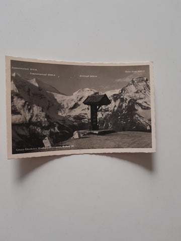 AK Grossglockner-Hochalpenstraße. Kehre 10. (1935)