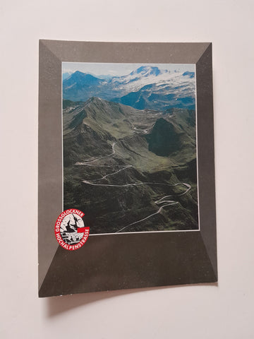 AK Großglockner Hochalpenstraße. Blick zur Edelweißspitze und zum Fuscher Törl.