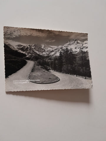 AK Grossglockner - Hochalpenstrasse. Nordrampe. Kehre 2.