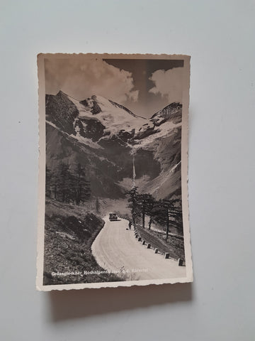AK Grossglockner Hochalpenstrasse g.d. Käfertal. (1937)