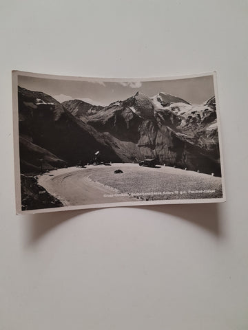 AK Grossglockner Hochalpenstrasse. Kehre 10 g.d. Fuscher-Eiskar.