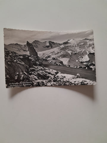 AK Grossglockner Hochalpenstrasse. Hexenküche g.d. Brennkogel.