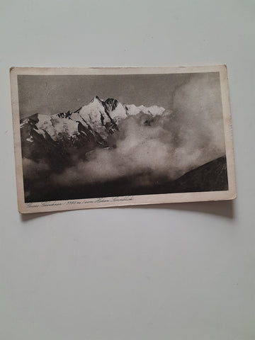 AK Grossglockner vom Hohen Sonnblick.