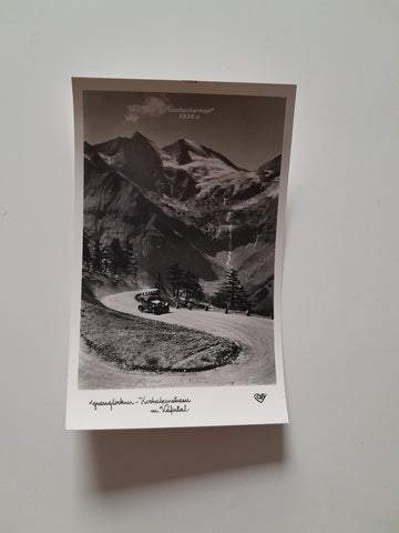 AK Großglockner Hochalpenstrasse mit Käfertal.