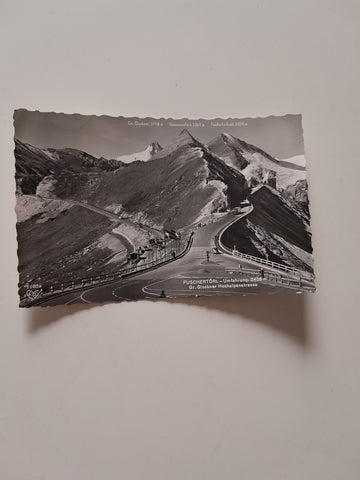 AK Grossglockner Hochalpenstrasse. Fuschertörl Umfahrung.