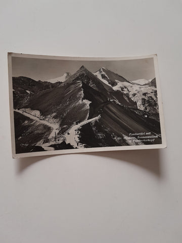 AK Fuschertörl mit Großglockner, Sonnenwelleck u. Fuscherkarkopf.
