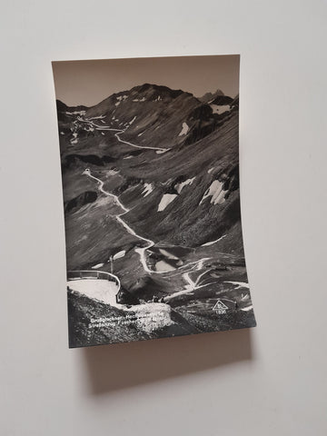 AK Großglockner Hochalpenstraße Straßenzug Fuschertörl Hochtor.