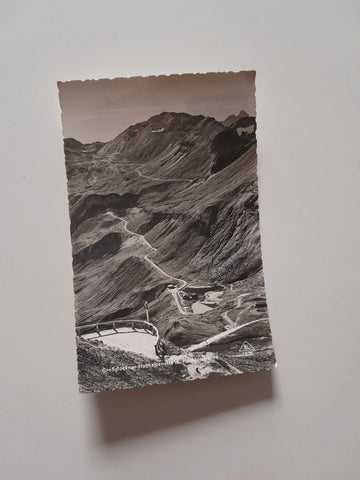 AK Großglockner Hochalpenstraße Straßenzug Fuschertörl Hochtor.