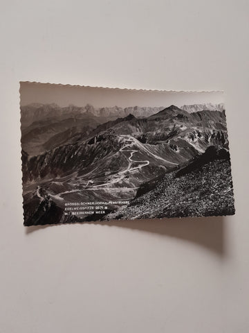 AK Großglockner - Hochalpenstraße Edelweisspitze mit Steinernem Meer.