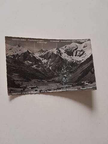 AK Ferleiten mit Pfandlscharte Übergang zur Großglockner Hochalpenstraße.
