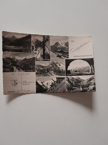 AK Die Großglockner Hochalpenstrasse.