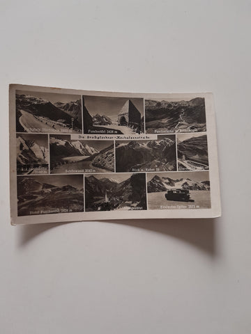 AK Die Großglockner Hochalpenstrasse.