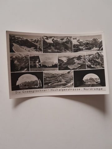 AK Die Großglockner Hochalpenstrasse. Nordrampe.
