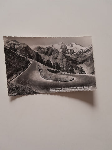 AK Großglockner Hochalpenstrasse. Kehre 6 Blick auf Pfandlscharte, Sonnenwelleck und Fuscherkarkopf.