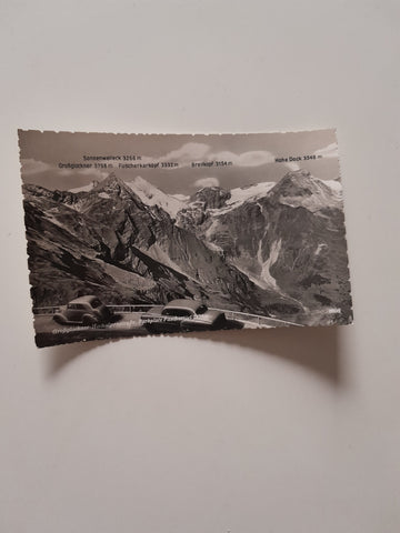 AK Großglockner Hochalpenstraße Parkplatz Fuschertörl.