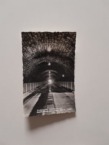 AK Großglockner Hochalpenstrasse Hochtortunnel.