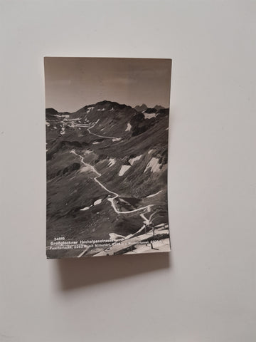 AK Großglockner Hochalpenstrasse. Fuscherlacke mit Mittertörl u. Hochtortunnel.