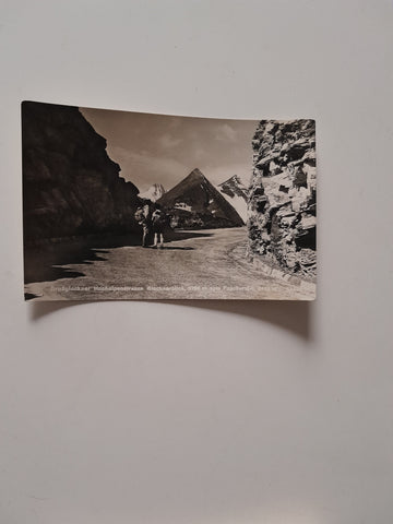 AK Großglockner Hochalpenstrasse Glocknerblick vom Fuschertörl.