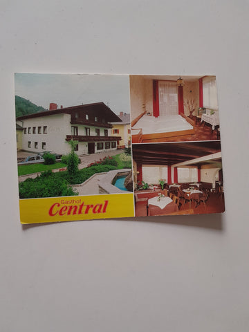 AK Bruck an der Glocknerstraße. Gasthof Central.