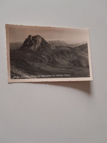 AK Großer Rettenstein und Kaisergebirge vom Wildkogel.