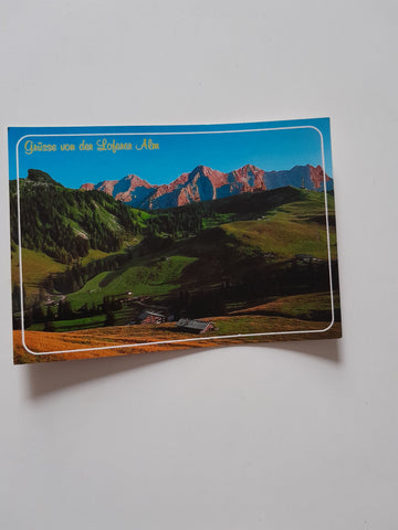AK Grüsse von der Loferer Alm.