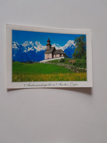 AK Antoniuskapelle in Au bei Lofer.