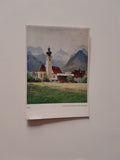 AK Lofer mit Loferer Steinbergen.
