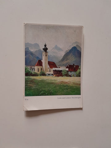 AK Lofer mit Loferer Steinbergen.