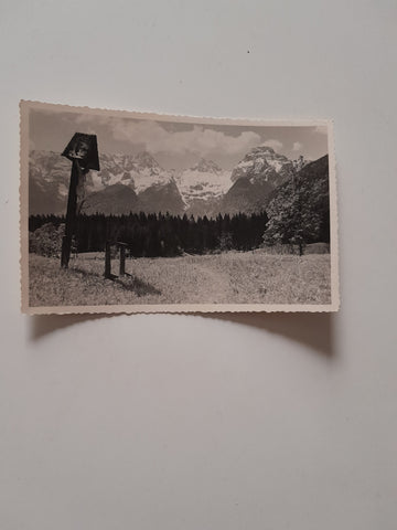 AK Motiv am Weg nach Au.