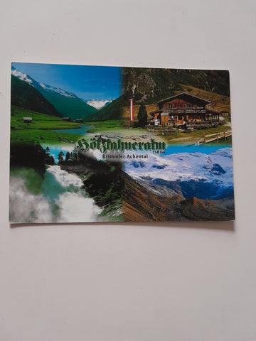 AK Hölzlahneralm. Familie Eibl. Krimml.