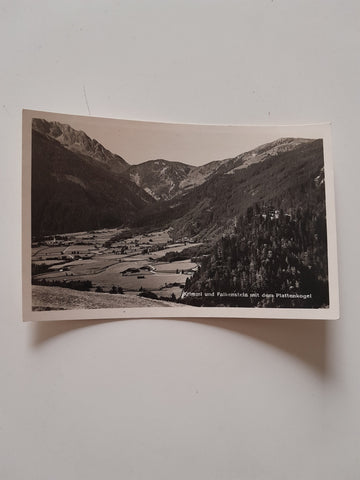 AK Krimml und Falkenstein mit den Plattenkogel.