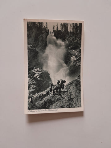 AK Oberer Krimmler Wasserfall.