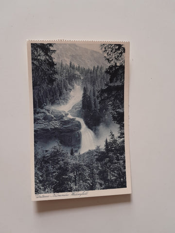 AK Unterer Krimmler Wasserfall.