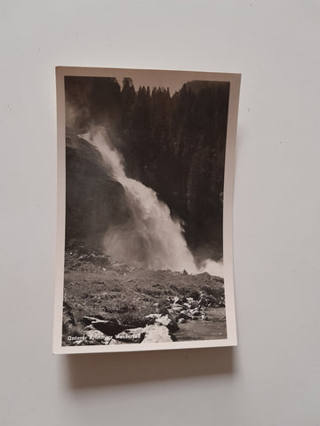 AK Unterer Krimmler Wasserfall.