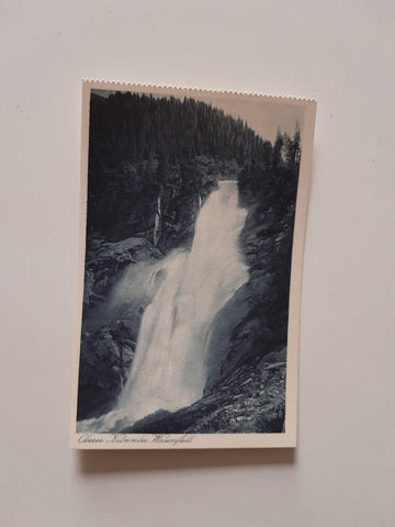 AK Oberer Krimmler Wasserfall.