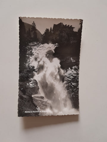 AK Mittlerer Krimmler Wasserfall.